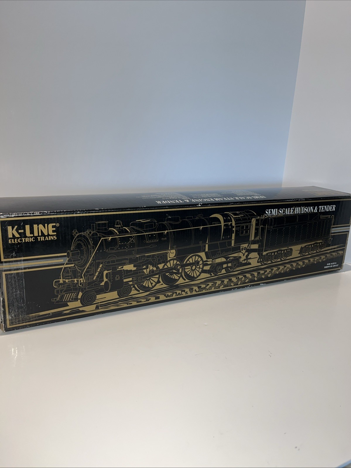 K-Line O Gauge B&A Hudson 4-6-4 Steam Engine Tender w/ RCal Sounds | Fast Ship