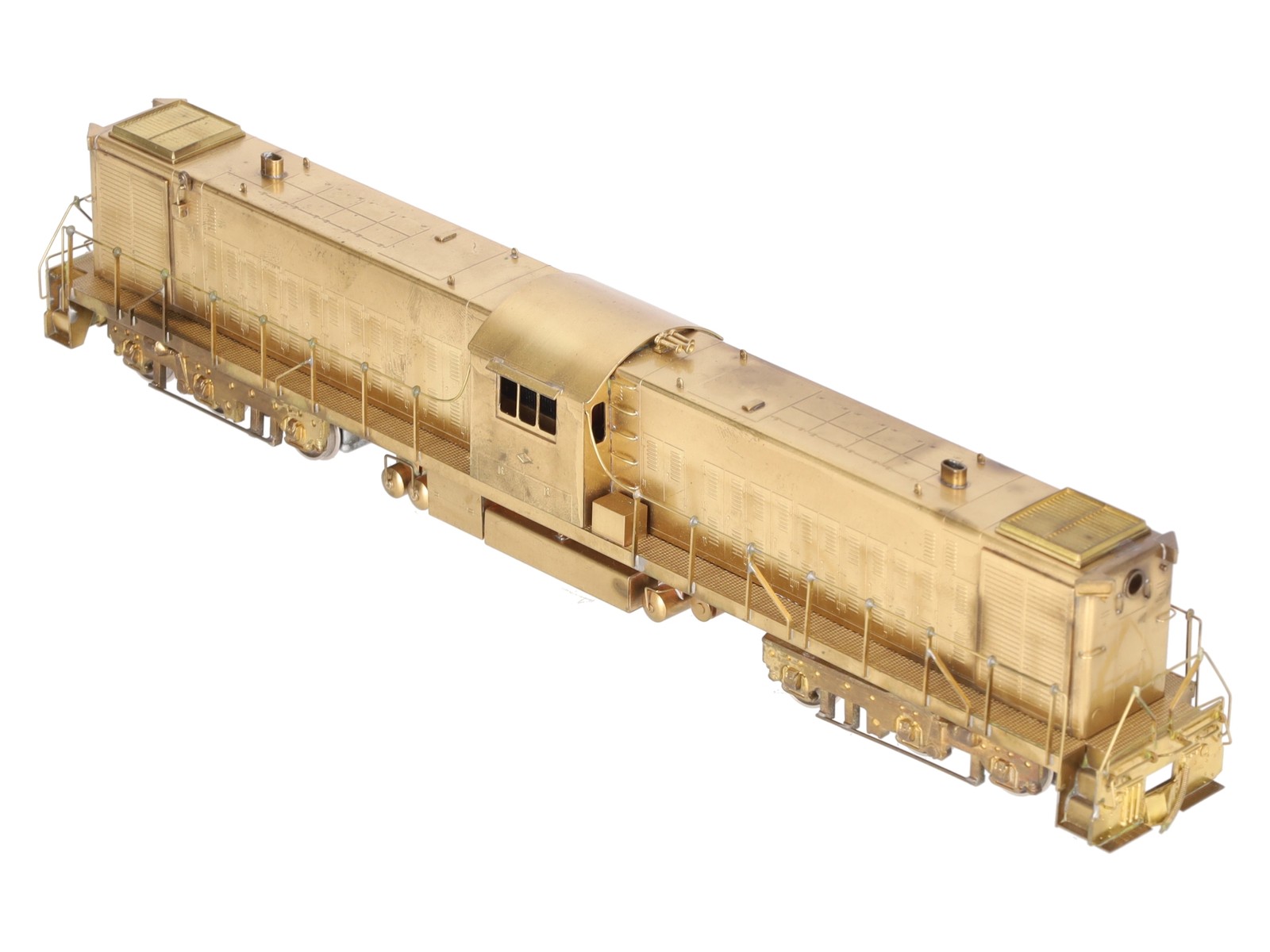 Custom NJ Brass HO Brass Pennsylvania Diesel Electric Transfer Unit – unpainted