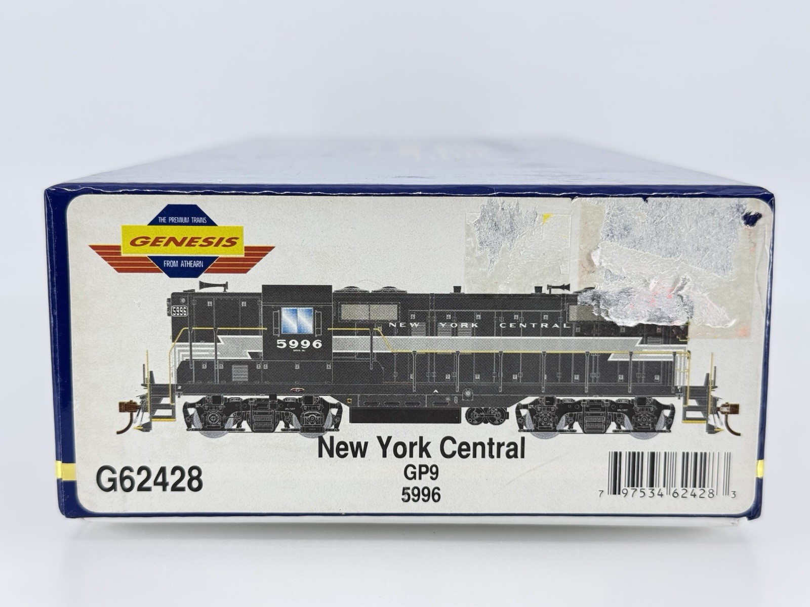 HO Athearn Genesis G62428 New York Central GP9 Diesel Locomotive NYC #5996