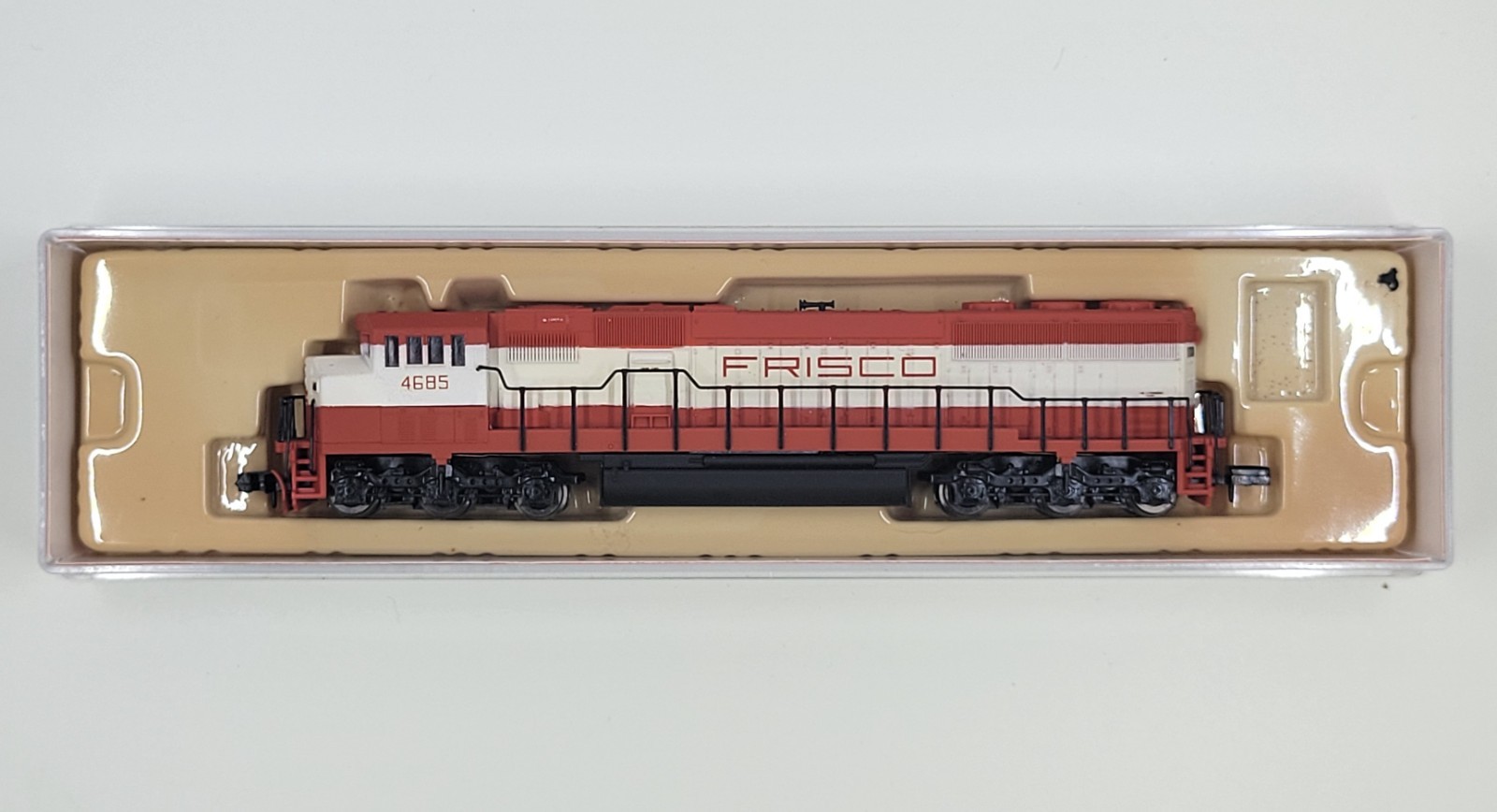 Atlas N Scale SD-60M Triclops Frisco #4685 Diesel Locomotive