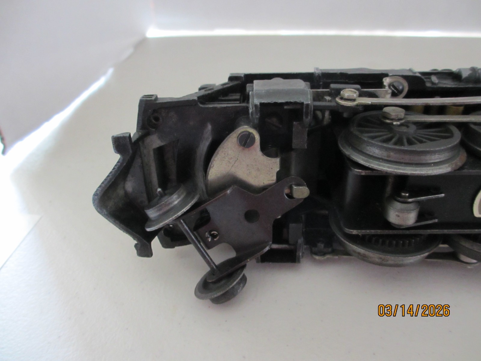 1951/1953 LIONEL O GAUGE 2026 2-6-2 STEAM LOCOMOTIVE WITH 6026W TENDER