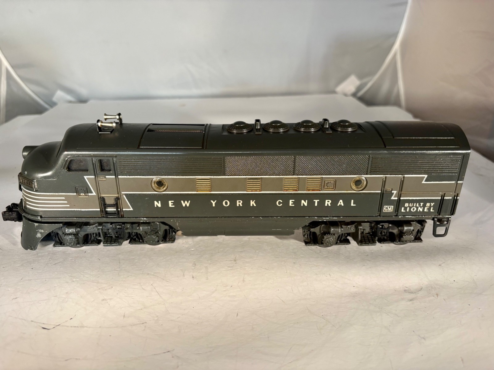 Lionel #2344 New York Central A-B-A F-3 Diesel SET, EX+, 1950-52