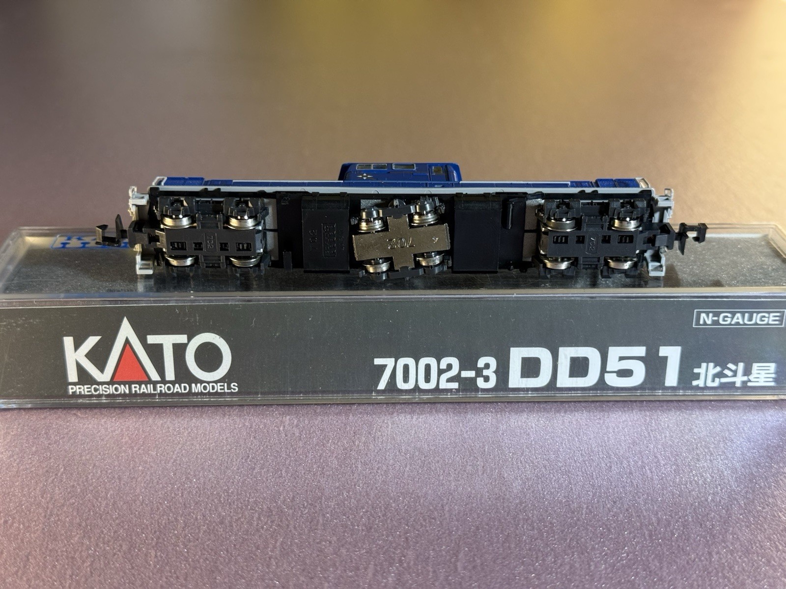 KATO N scale 7002-3 DD51 Locomotive Tested Runs Great Excellent Condition In Box