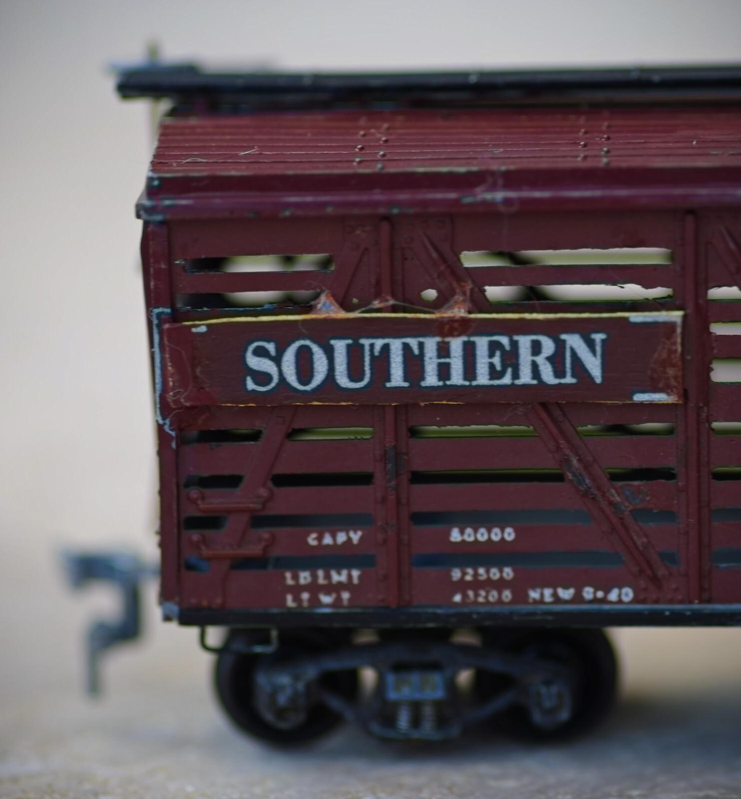 VINTAGE Athearn Roundhouse CATTLE CAR 45291 HO Made in USA 1950’s