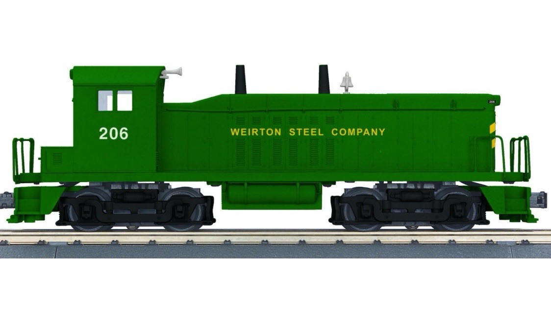 MTH (RAILKING SCALE) WEIRTON STEEL NW-2 SWITCHER DIESEL ENGINE PS3! 30-20229-1