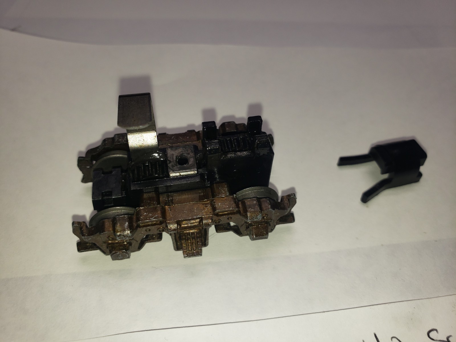 GP9 REAR DIECAST METAL GEARED 4 WHEEL TRUCK ATHEARN BB HO SCALE Old Style PART