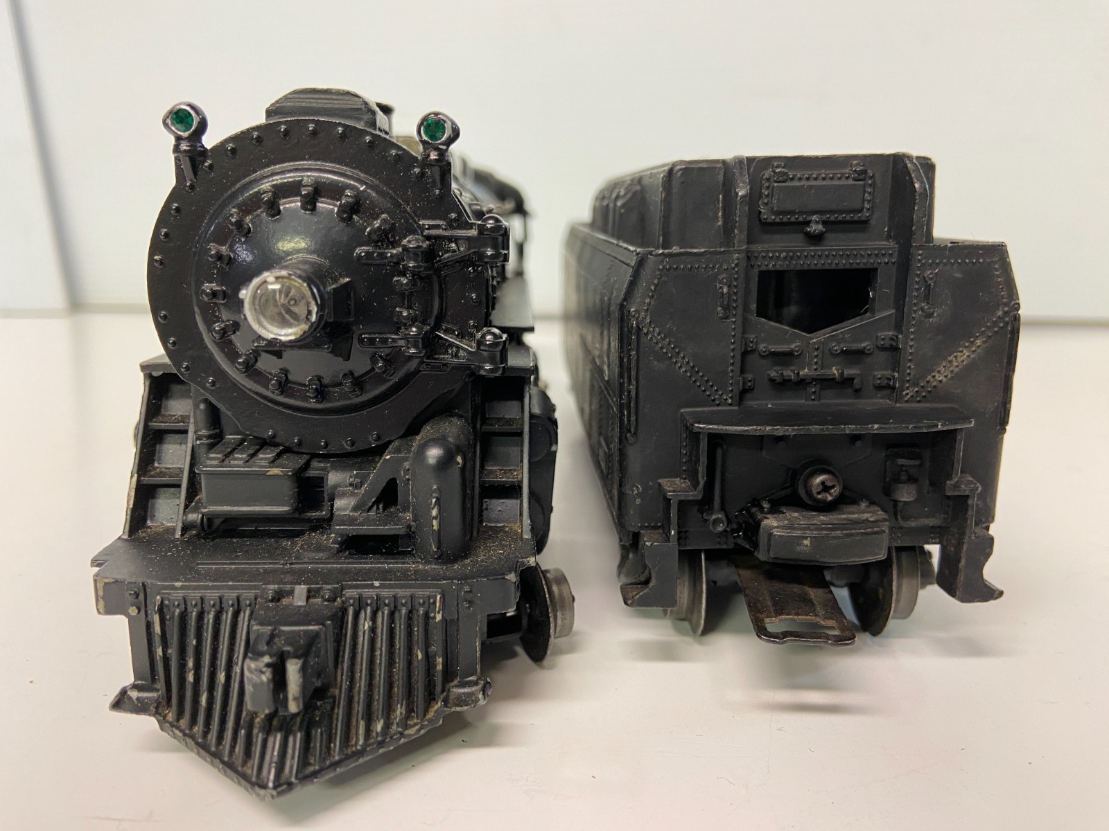 LIONEL 2055 Post War (1953-1957) 4-6-4 Hudson Steam Loco & 6026W tender. TESTED