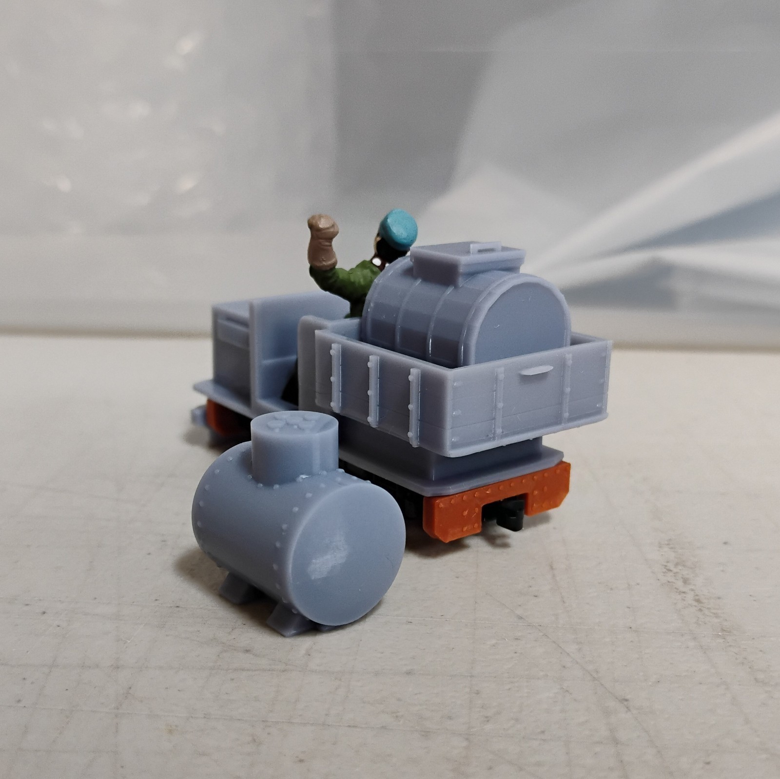 On18 RAIL TRUCK kit #1. For the Kato 11-109 chassis. RESIN 3D Print. NEW!