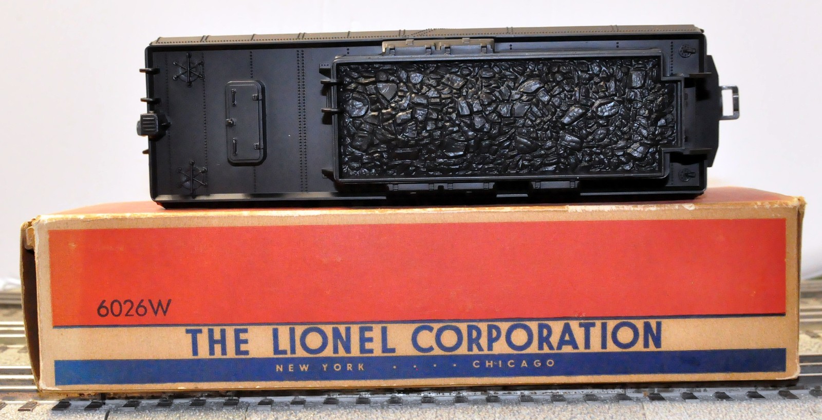 Lionel 6026W Tender with Original Box Fully Serviced Tender Shell is a Repro