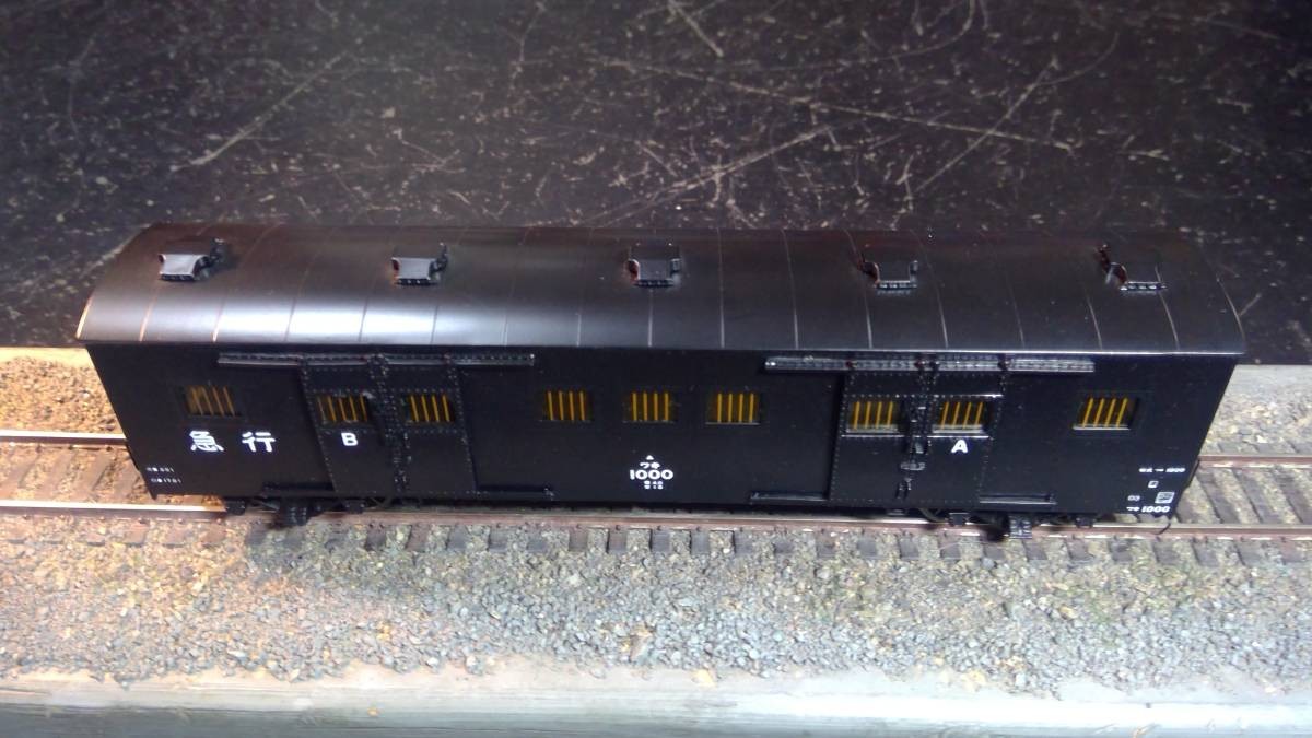 Model Train More Waki ​​1000 9 Window 605 1/80 16.5mm Finished Product & Box