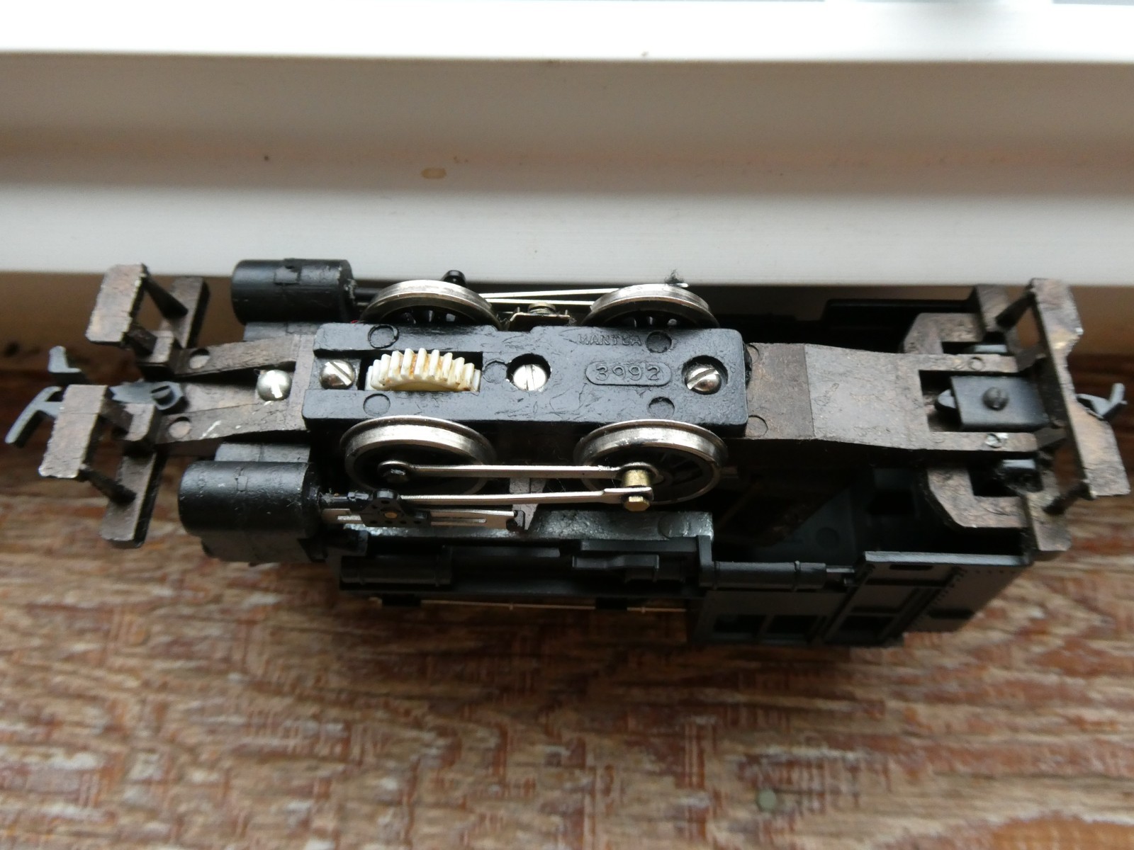 Bachmann Brill Trolley & Mantua Santa Fe Engine