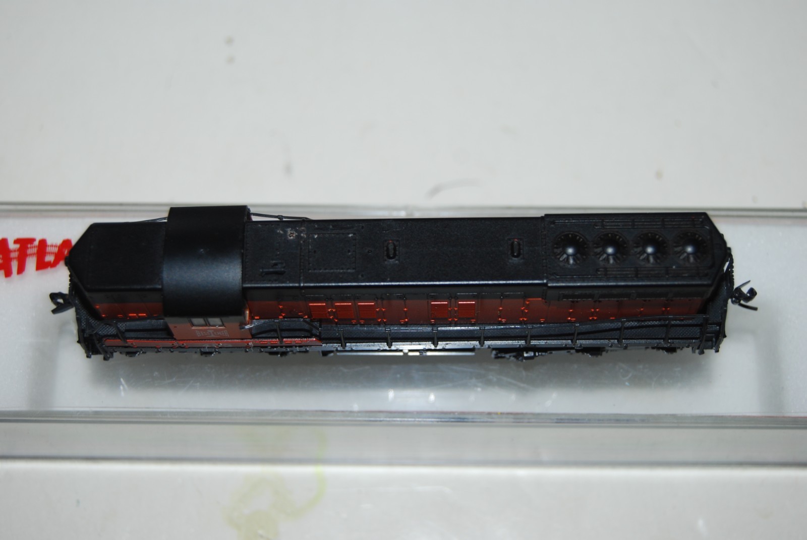 ATLAS “N” SCALE #4508 B&LE BESSEMER & LAKE ERIE EMD SD-7 DIESEL RD. #453