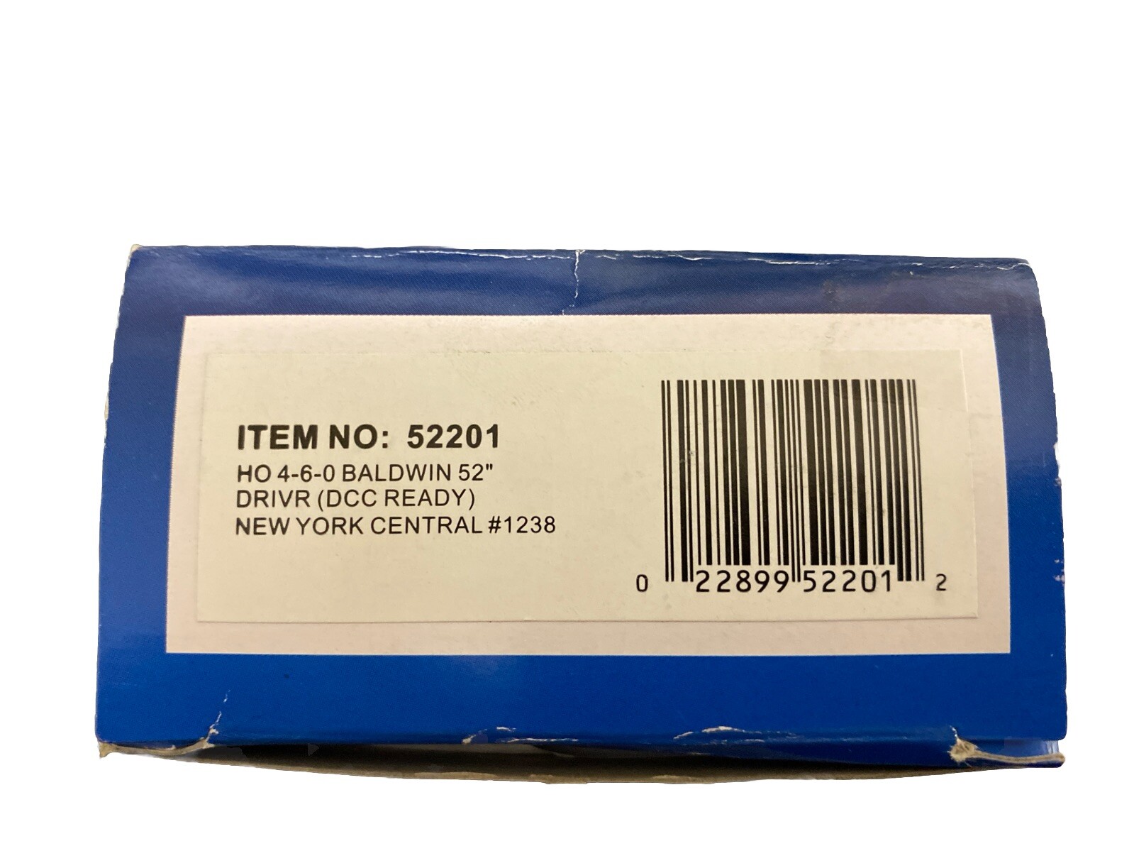 NEW Bachmann 4-6-0 Baldwin 52” Drivr (DCC Ready) New York Central #1238