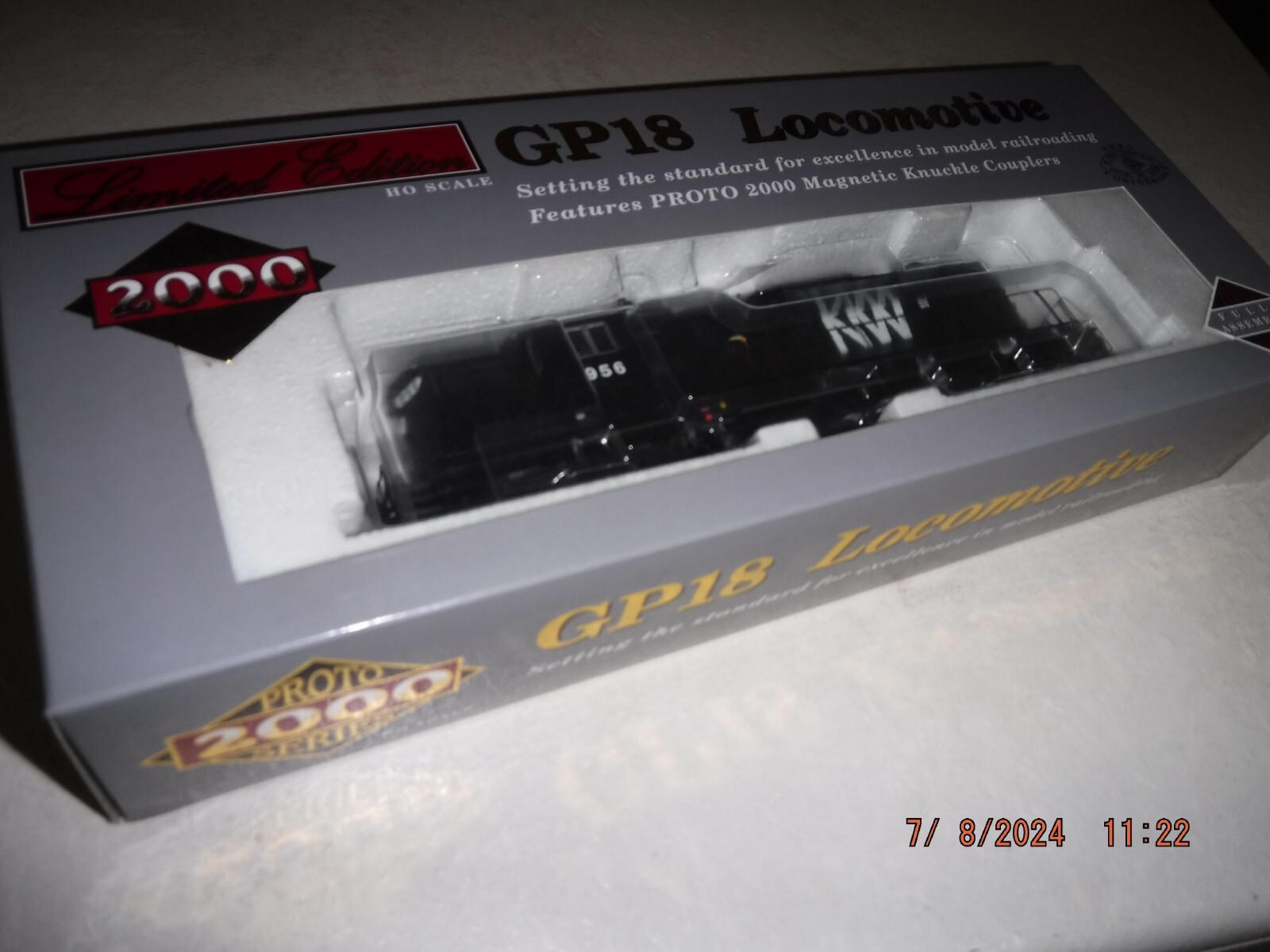 PROTO 2000 NORFOLK & WESTERN HO GP18 LOCOMOTIVE #956 ITEM #30689 BRAND NEW!