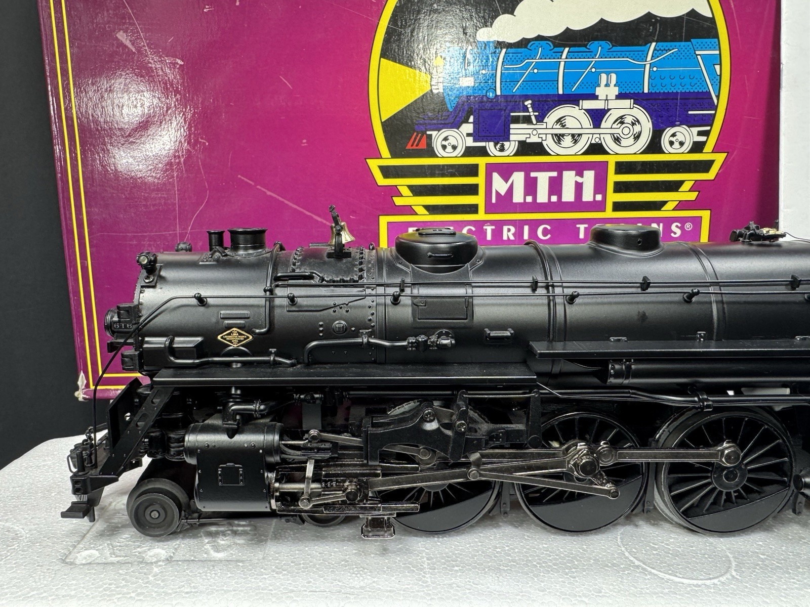 MTH 20-3157-1 Boston & Albany B&A J-1e Hudson steam engine #616 PS 2.0 BCR EX