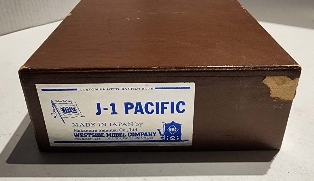 Westside Model Company HO J-1 Pacific 4-6-2 Locomotive Wabas #667