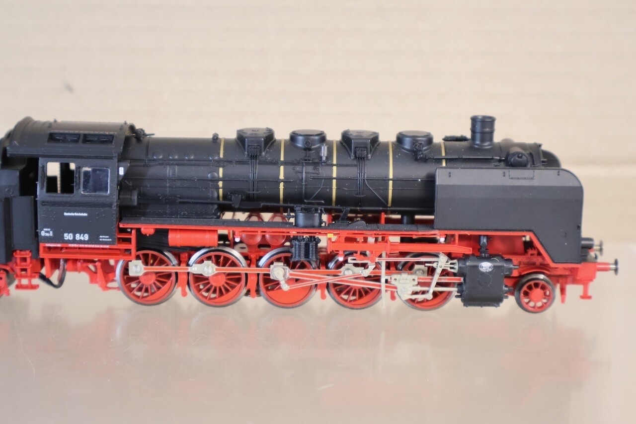 FLEISCHMANN 4181 K DR 2-10-0 CLASS BR 50 849 LOCOMOTIVE BOXED on