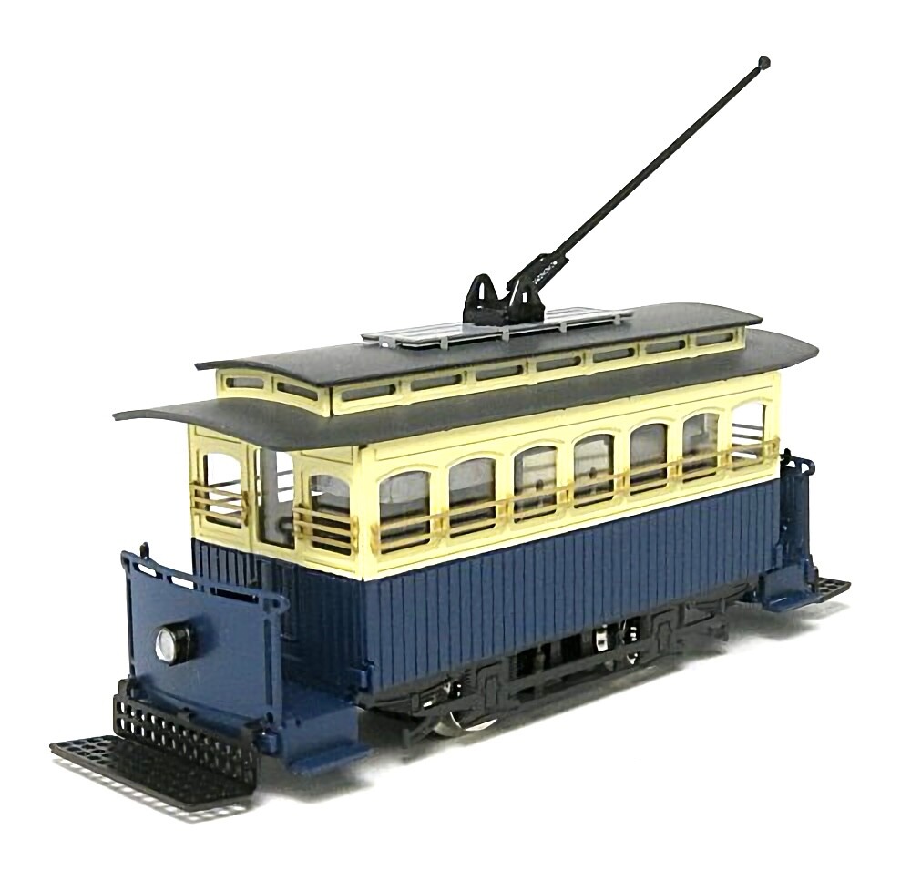 N Scale Aru-Model Vintage Streetcar Kit w/Power Drive Chassis Tram Car Trolley