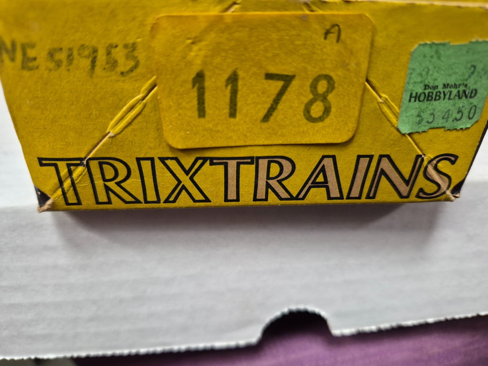 TRIXTRAINS 1178 BRITSH RAIL GREEN CLASS INTERCITY DIESEL BOXED OO SCALE 1:76