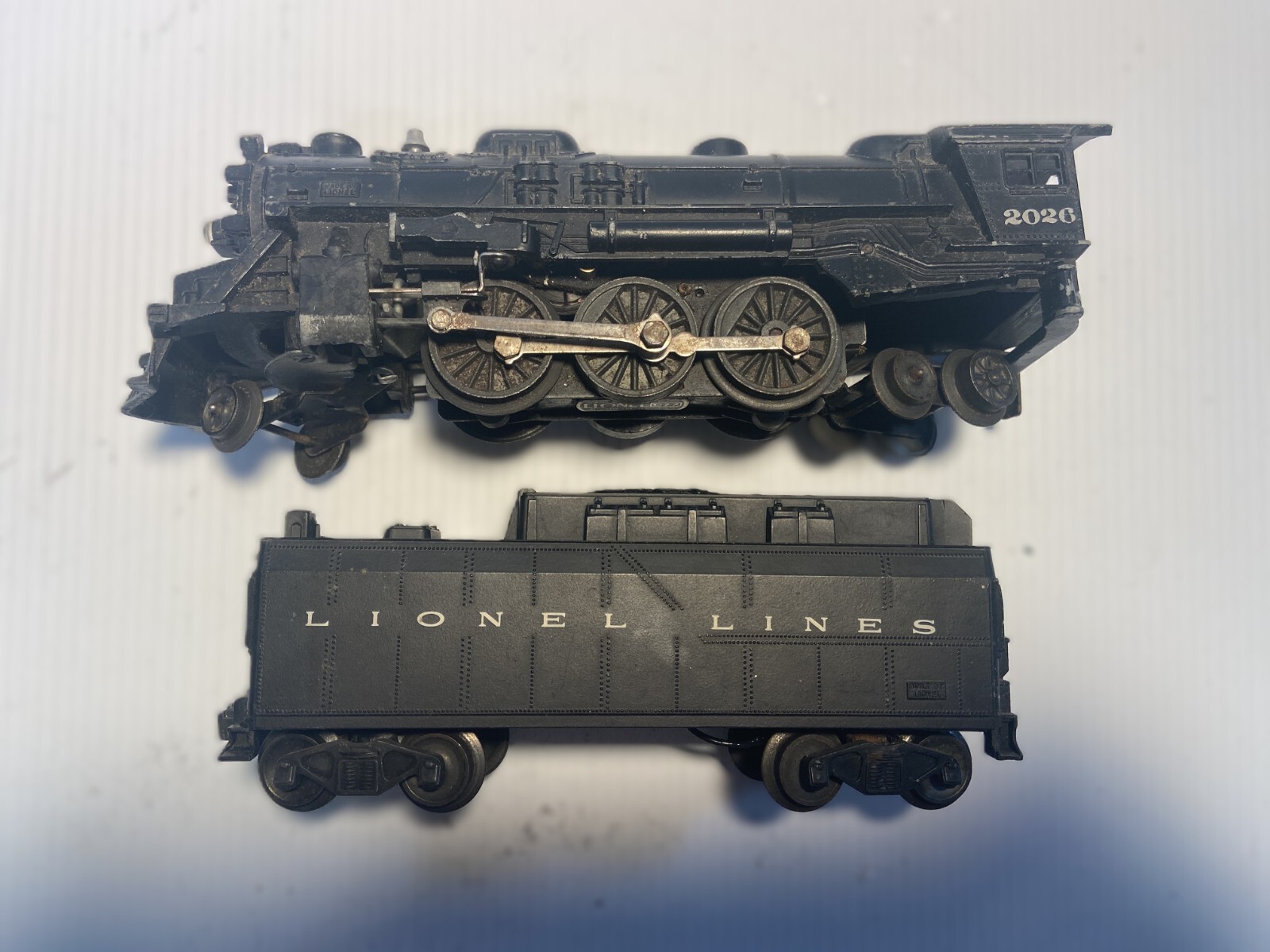 Lionel Postwar 2-6-4 Diecast Steam Engine 2026 and 6026T? Whistling Tender TEST