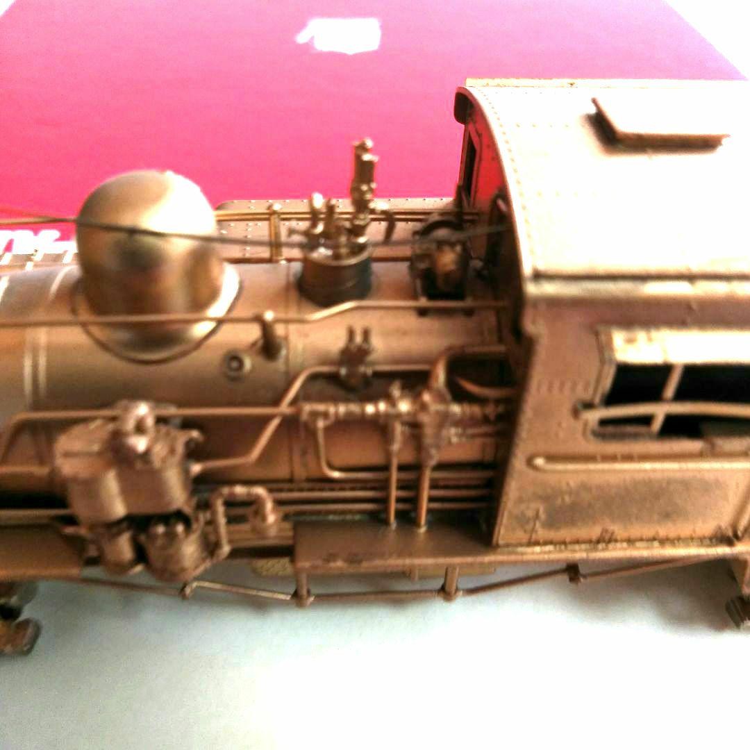 Westside Model Hassinger Lumber Shay Ho Scale Brass Finished Model Train w/box