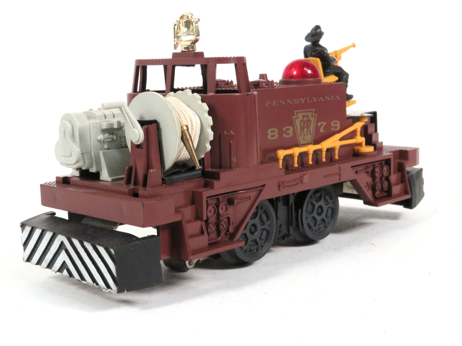 Lionel Trains 8379 Pennsylvania Railroad Motorized Fire Car, O Gauge