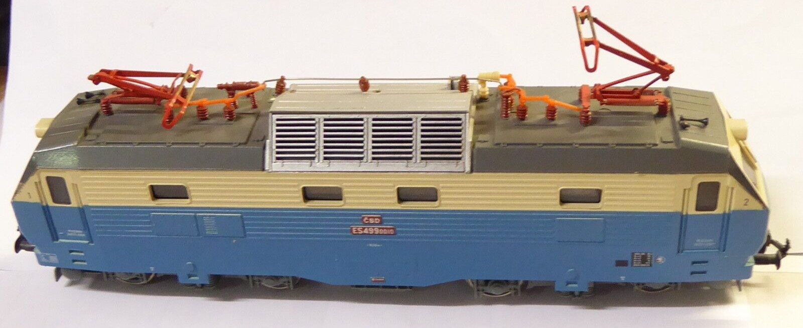 Piko H0 Locomotive Es 499 0010 Blue the Csd Epoch 4 Well Preserved With Flaws