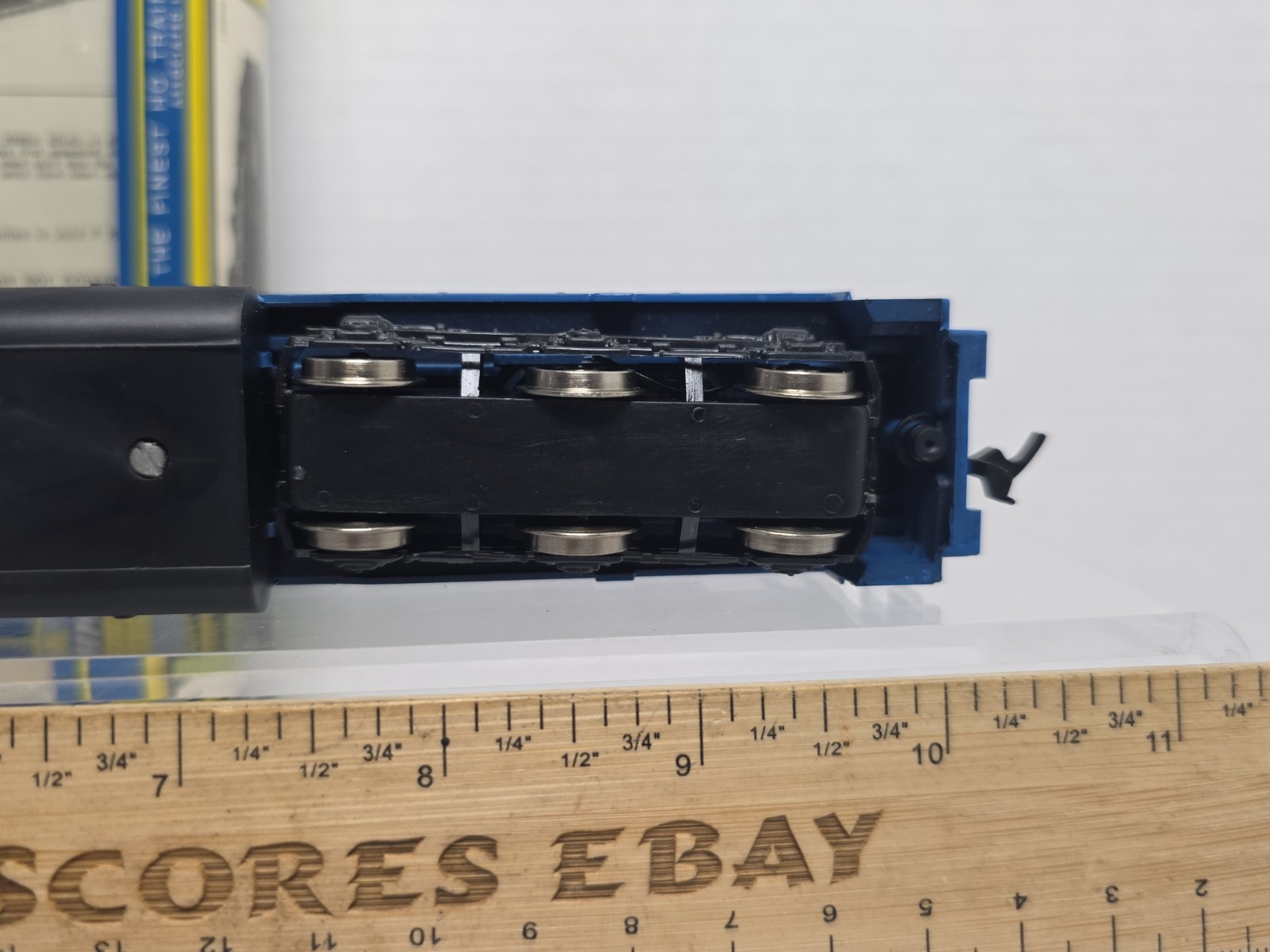 AHM HO Scale 5030-03 Conrail 6297 EMD SD-40 Diesel Loco Runs As Is Read Des