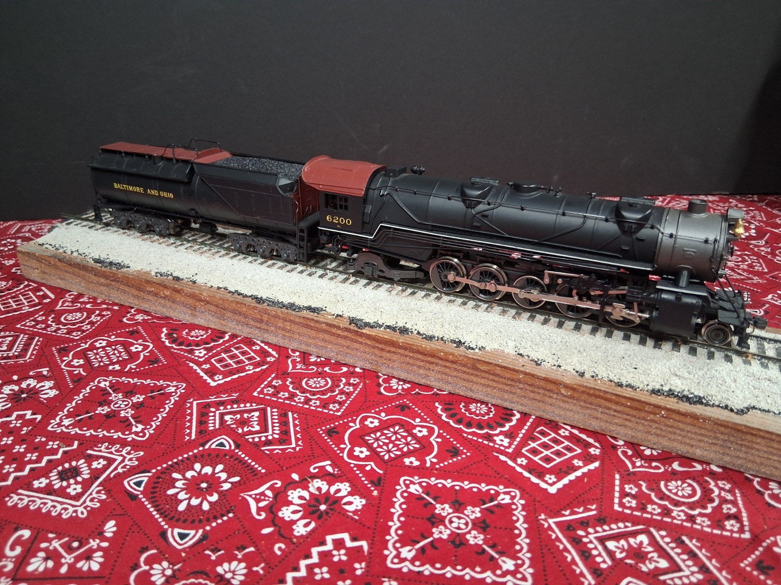 Rivarossi B&O Baltimore & Ohio HO S-1a 2-10-2 #6200