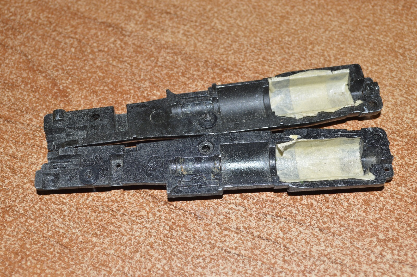 HO scale steam locomotive PARTS metal boiler body weight 5 1/8″