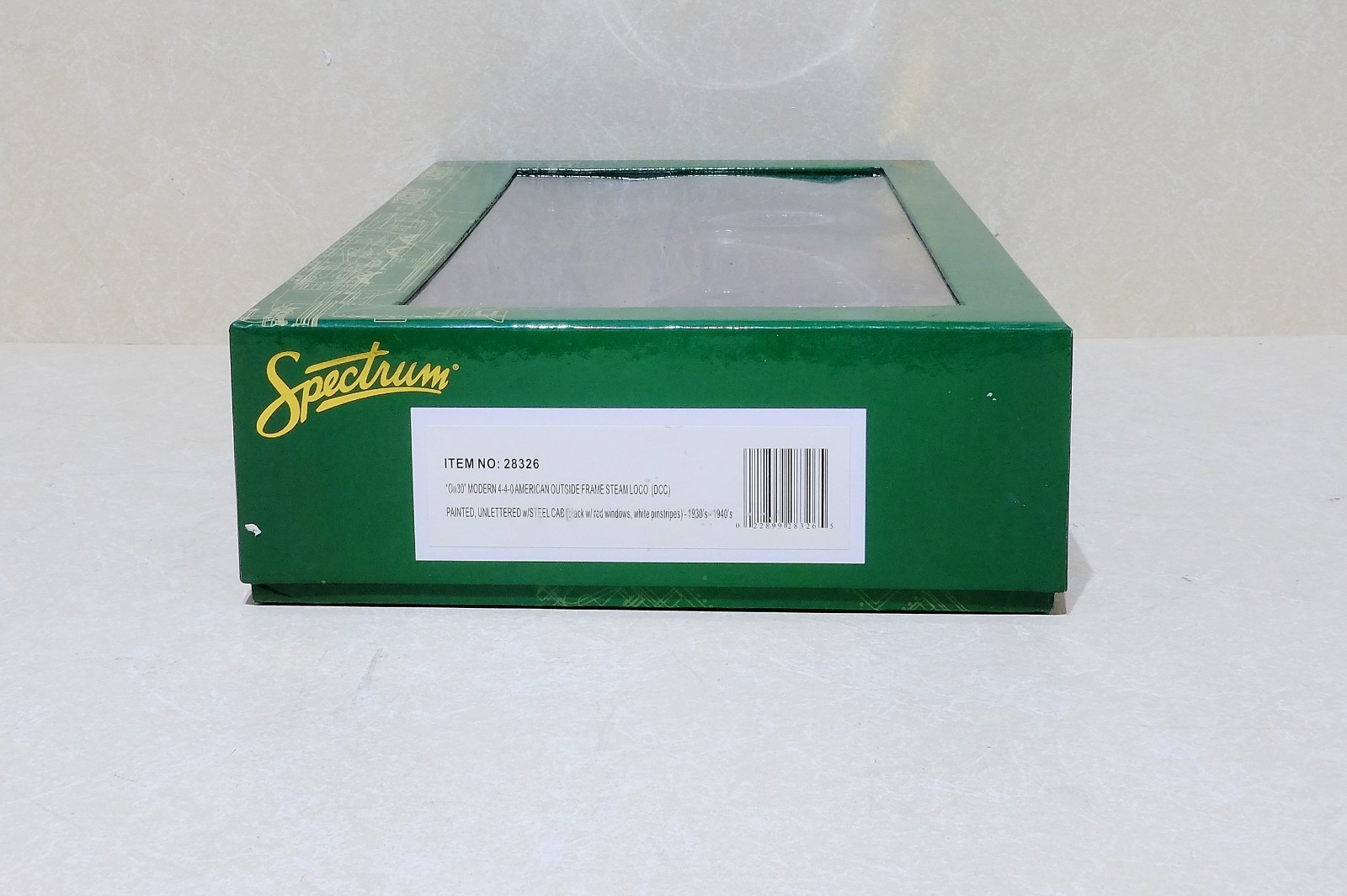Bachmann Spectrum On30 4-4-0 American DCC Steam Loco 28326, New Open Box