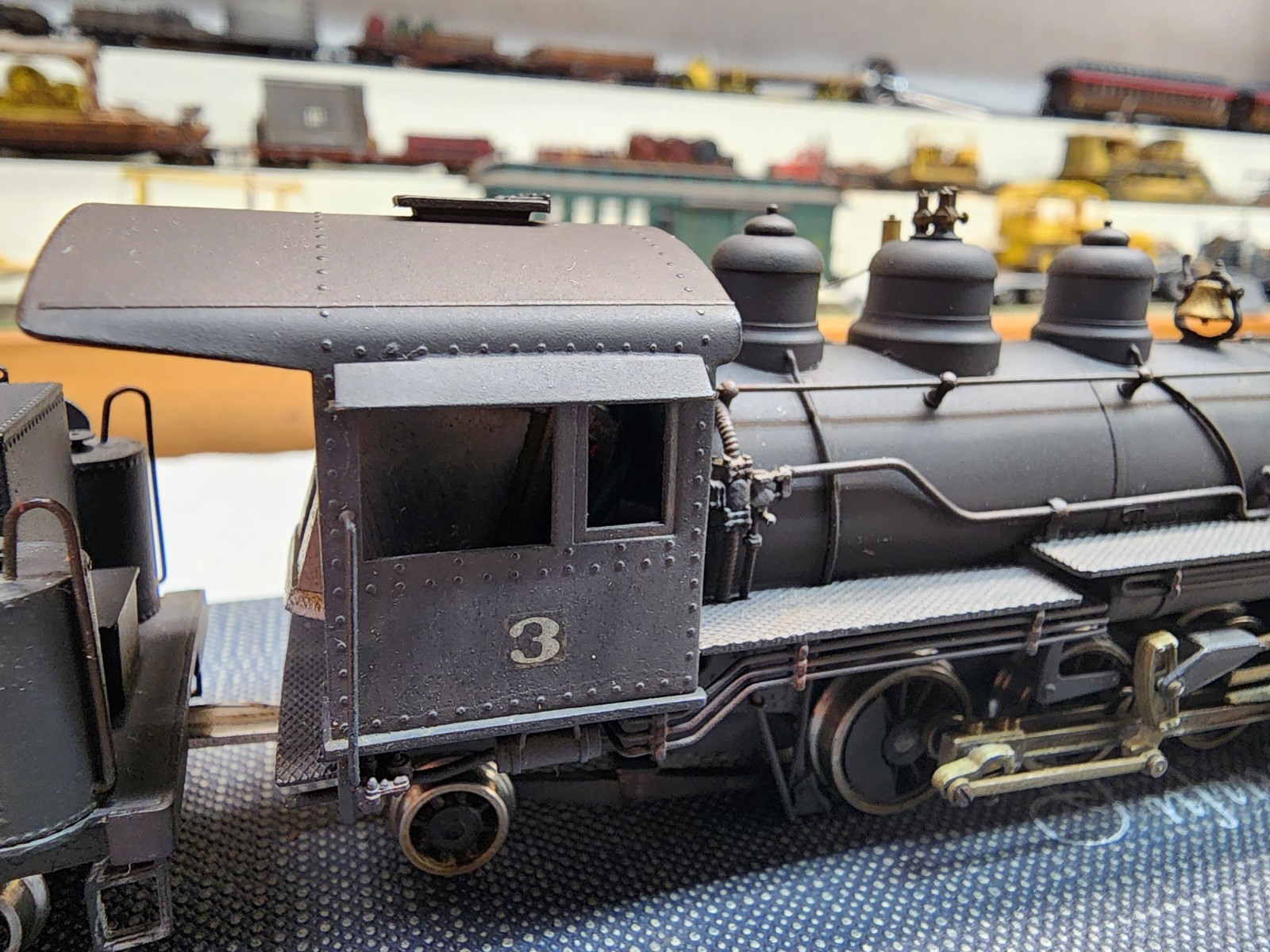PFM 2-6-2 Baldwin steam Loco Brass Custom painted for your logging roster