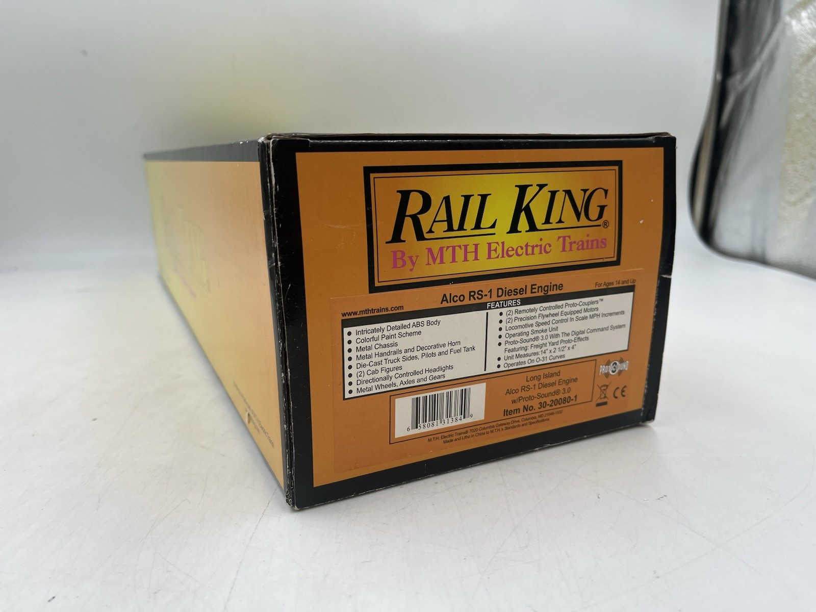O Gauge Rail King 30-20080-1 Alco Rs-1 Diesel Engine Long Island 463 PS3