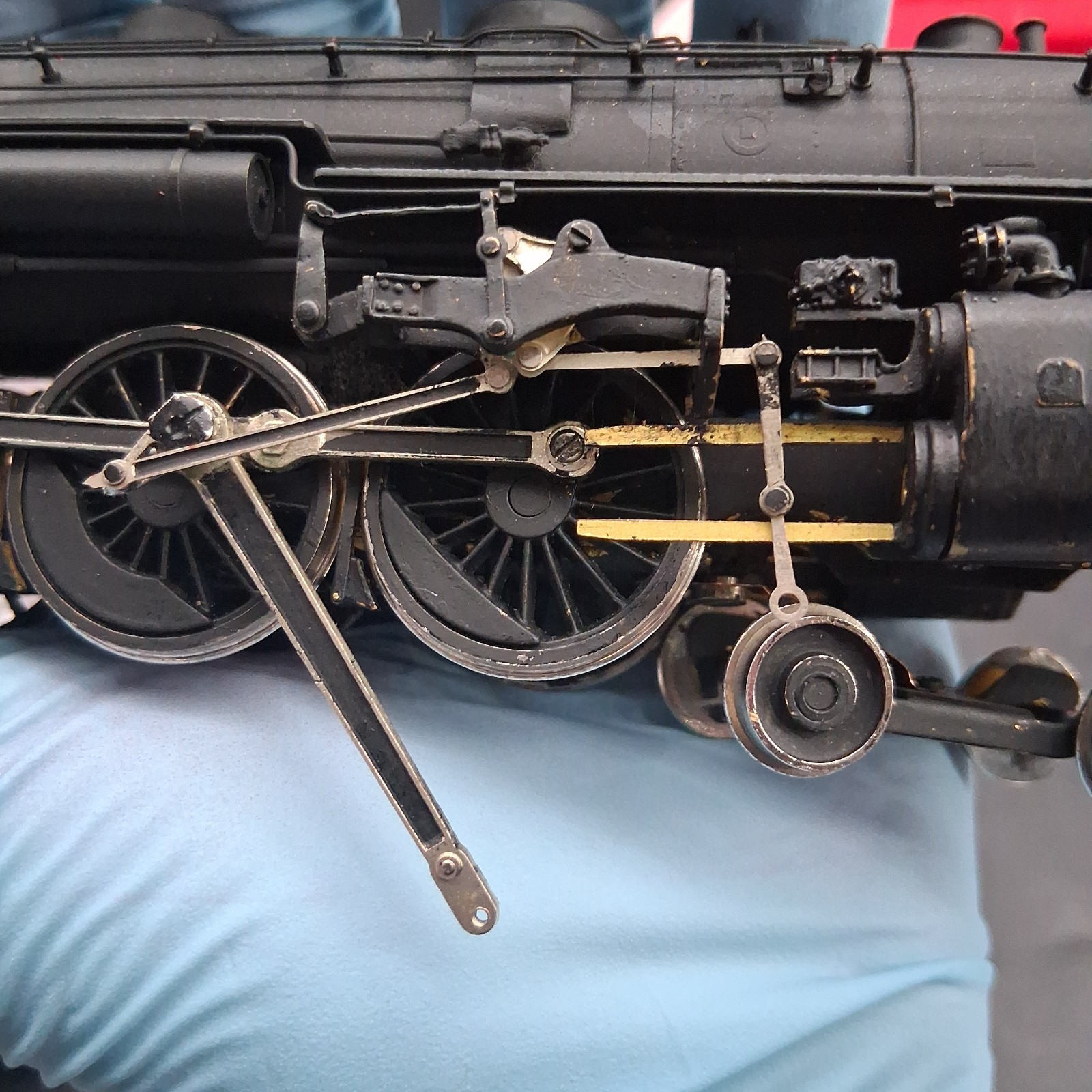 HO Brass Westside Model NYC New York Central J-1e 4-6-4 Hudson Custom Painted