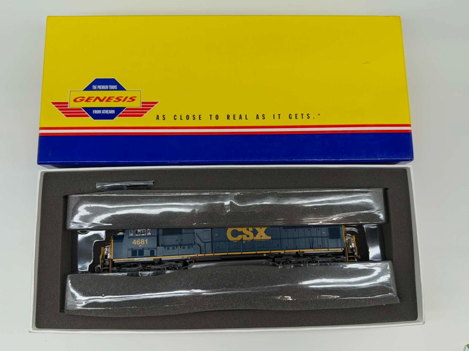 Athearn Genesis HO SD70M CSX #4681 YN3 Scheme G6172 Diesel Locomotive MINT OOP