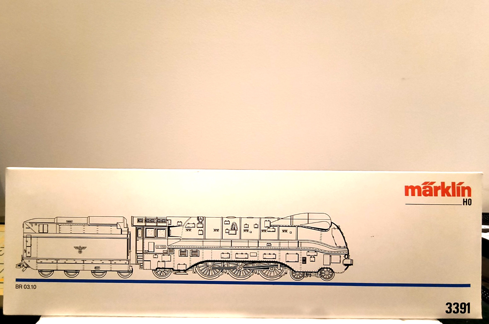 MARKLIN HO 3391 BR 03.10 EXPRESS STEAM LOCOMOTIVE & TENDER – NEW IN BOX