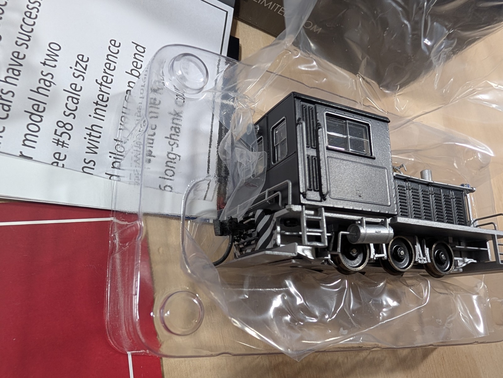 Broadway Limited HO Scale Plymouth Switcher Unlettered Diesel Locomotive DC/DCC