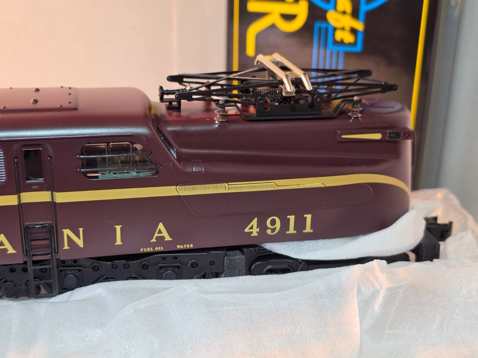 Weaver Pennsylvania “PRR” RR BRASS GG-1 Tuscan Red Electric Locomotive MINT COA