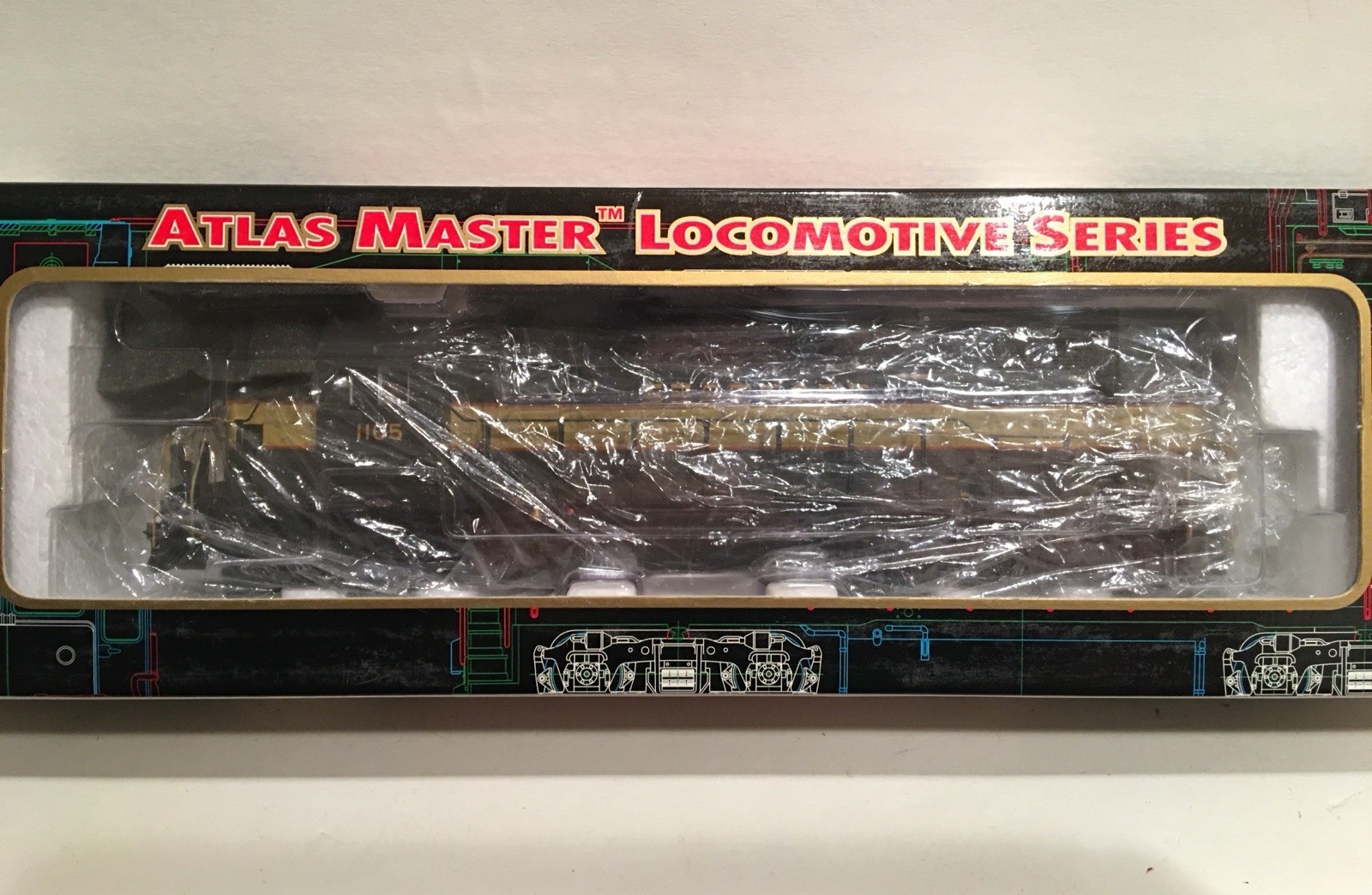 HO Atlas 9281 Seaboard Air Line SDP-35 Diesel Locomotive SAL #1105 DCC