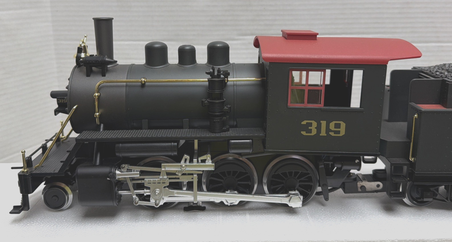 PIKO G-GAUGE 2-6-0 PENNSYLVANIA #319 STEAM LOCOMOTIVE WITH DIGITAL SOUND 38213
