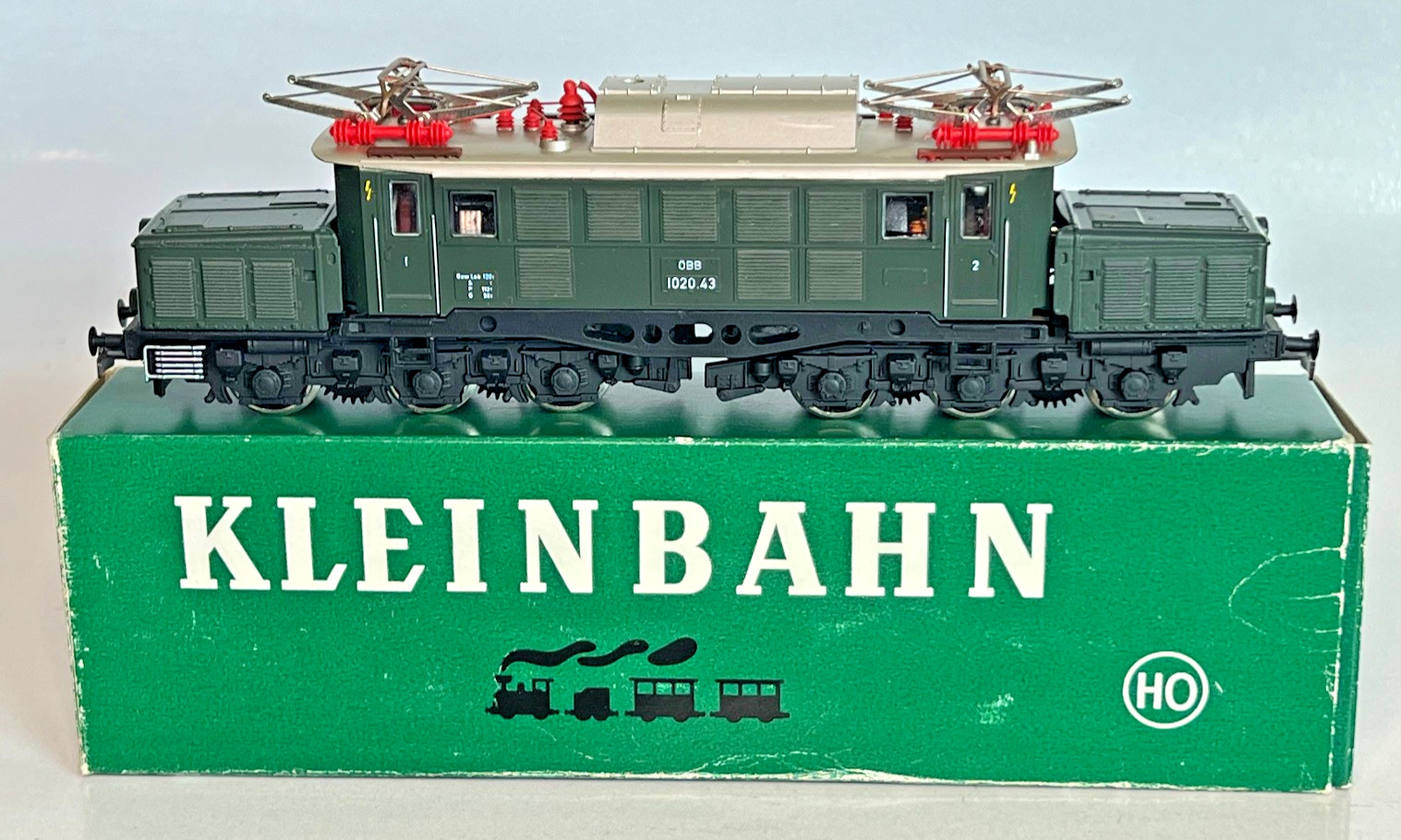 Kleinbahn HO Scale OBB Austrian Railways 1020 “Krokodil” Electric Locomotive