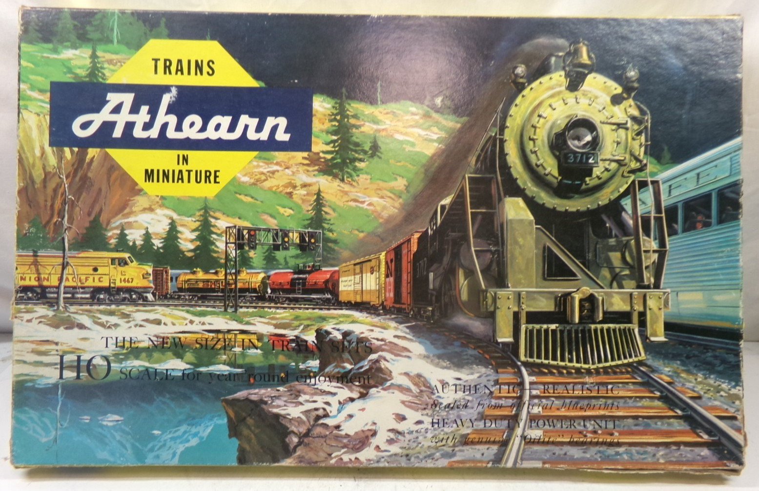 HO Athearn Baltimore & Ohio F7 train set in original box (lot 5218)