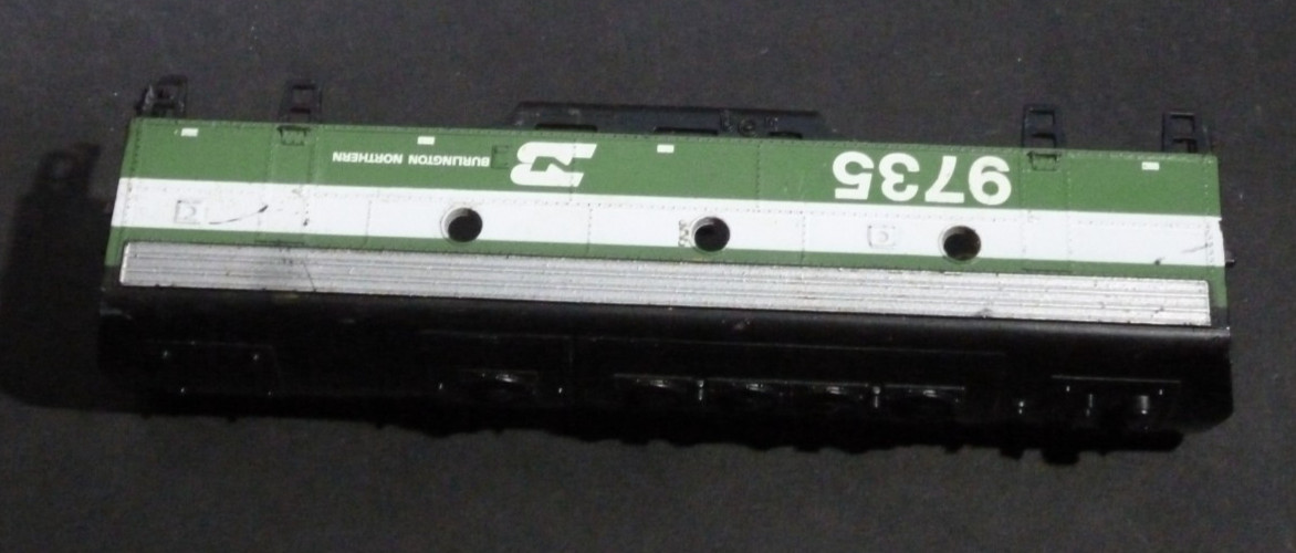 Ho Athearn Diesel locomotive Burlington Northern F7B shell