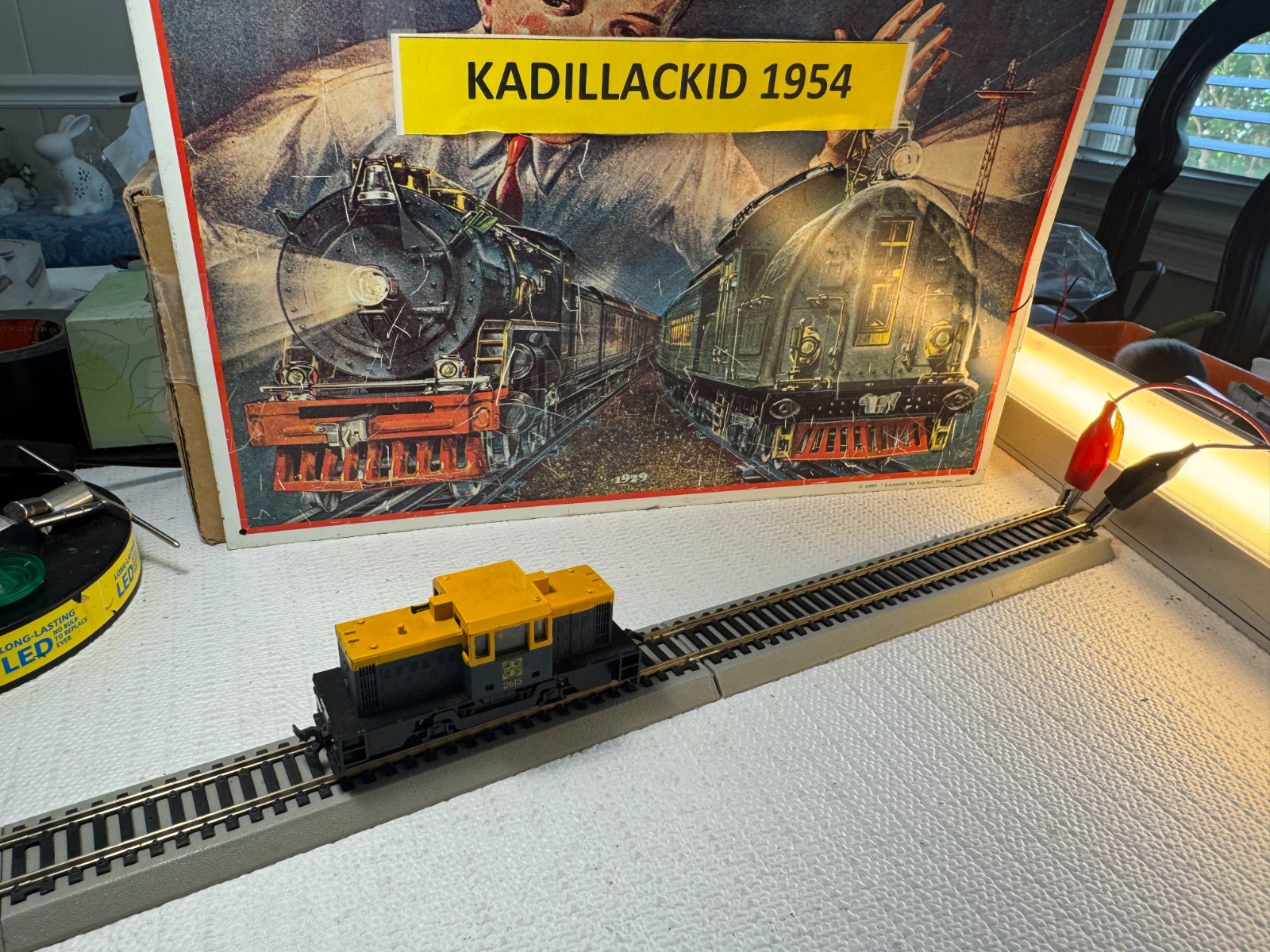 🚂 HO –SANTA FE #2615 DIESEL SWITCHER 💥H3893