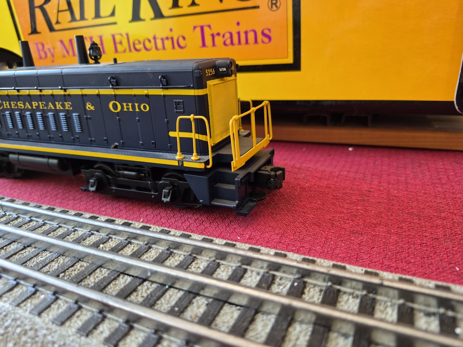 MTH RK #30-2168 B & O SW=9 SWITCHER #5256 DUAL MTRS NOT PROTO VG BX
