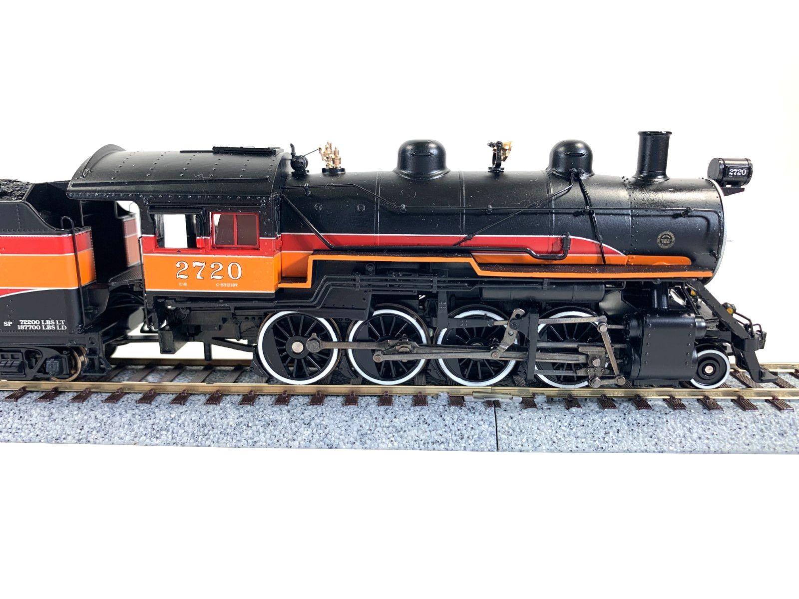 HO Broadway Ltd 5534 SP Consolidation 2-8-0 #2720 -DC/DCC Paragon 3 Sound