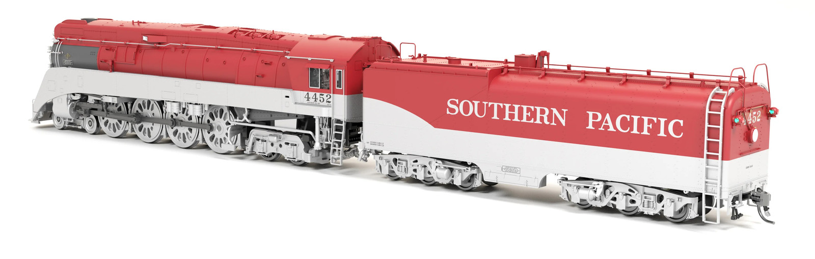 Broadway Limited 9846 HO SP GS-4 Steam Locomotive Sound/DC/DCC, Smoke #4452