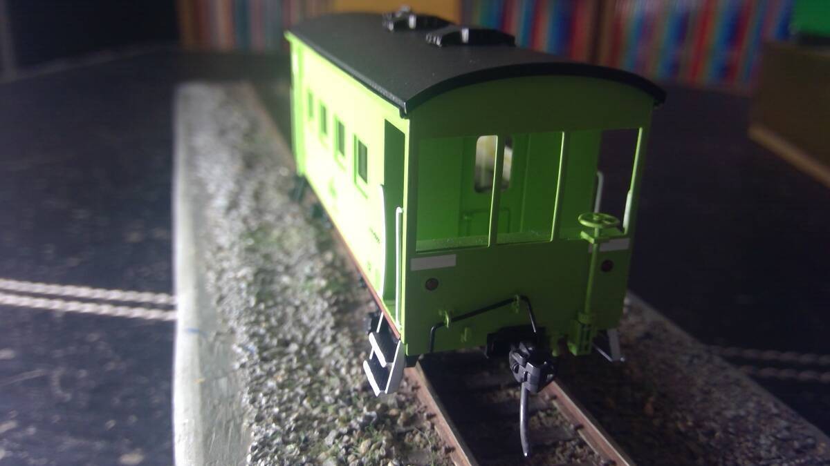 Model Train More Yo5000 5091 Yellow-green Painted 6077 1/80 16.5mm Finished
