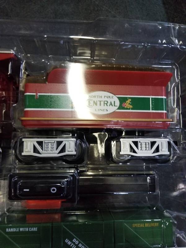 Lionel North Pole Central Battery Operated Train Set with Remote Control