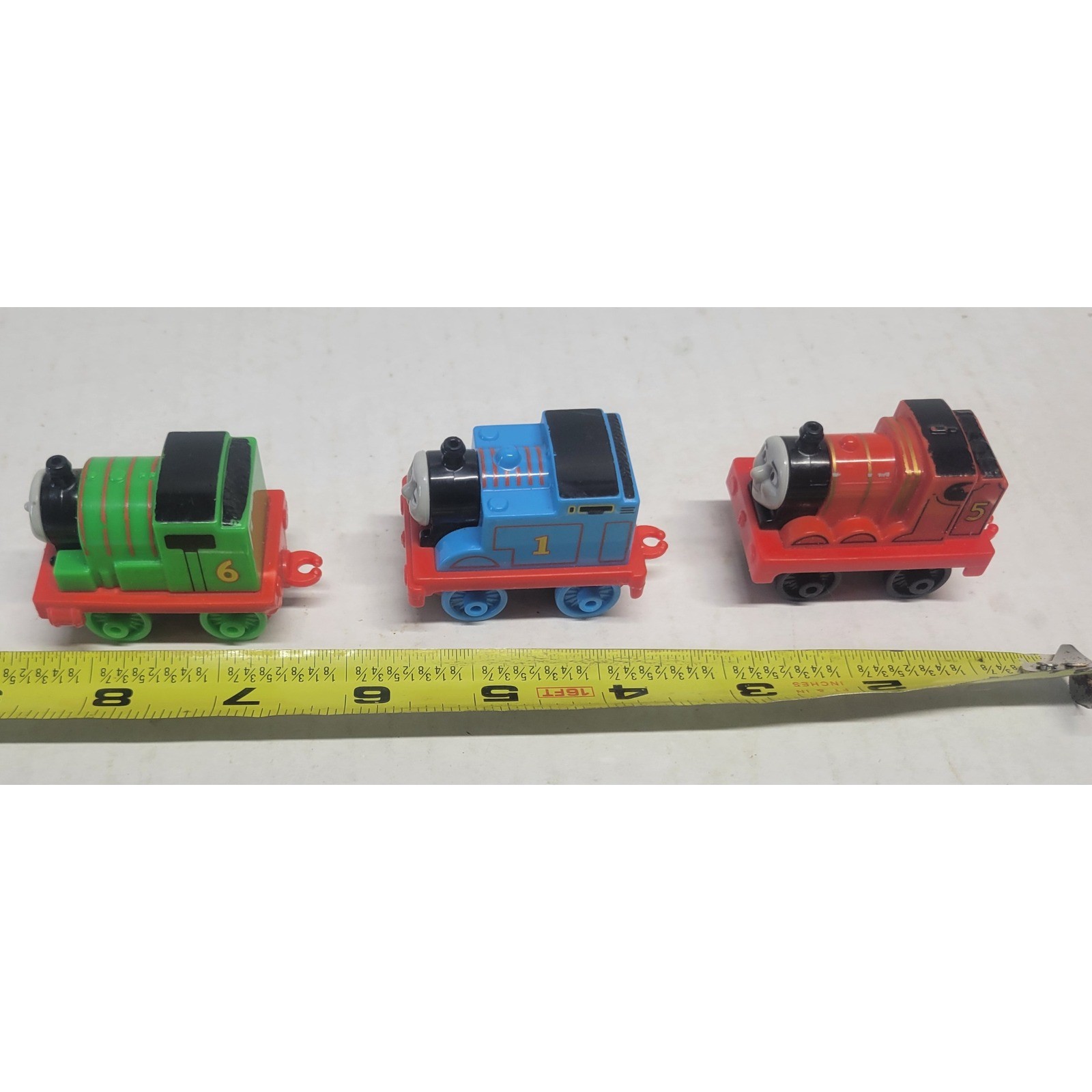 Thomas & Friends Take-n-Play Thomas Percy James Die-cast Trai 3 pc Fisher Price